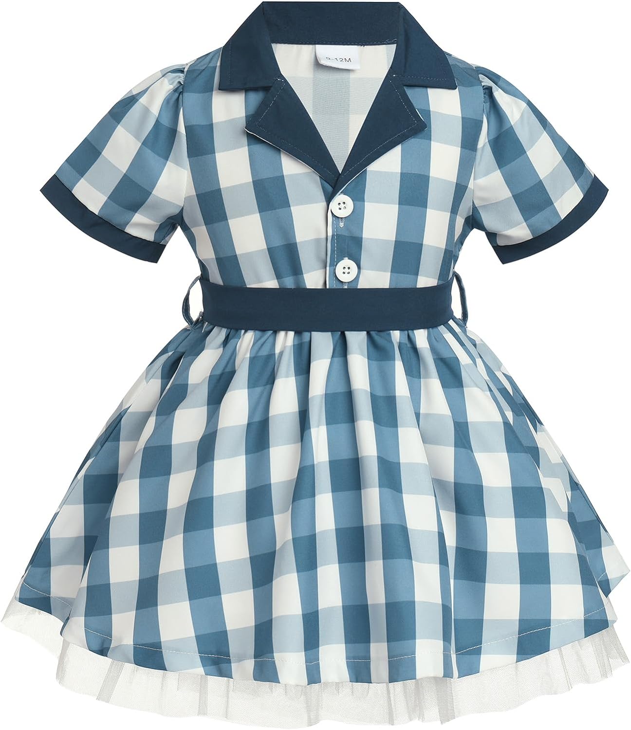 IDOPIP 1950s Housewife Costume for Girls Kids Halloween Birthday Party ...